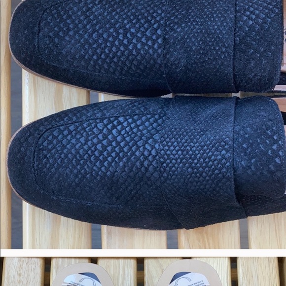 NWOT FREE PEOPLE Black At Ease Loafer Mule - Picture 2 of 5
